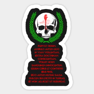 Litany of Hate Sticker